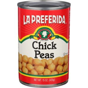 La Preferida – Chick Pea Bohnen, 15 Unzen – Packung mit 12 Stück
