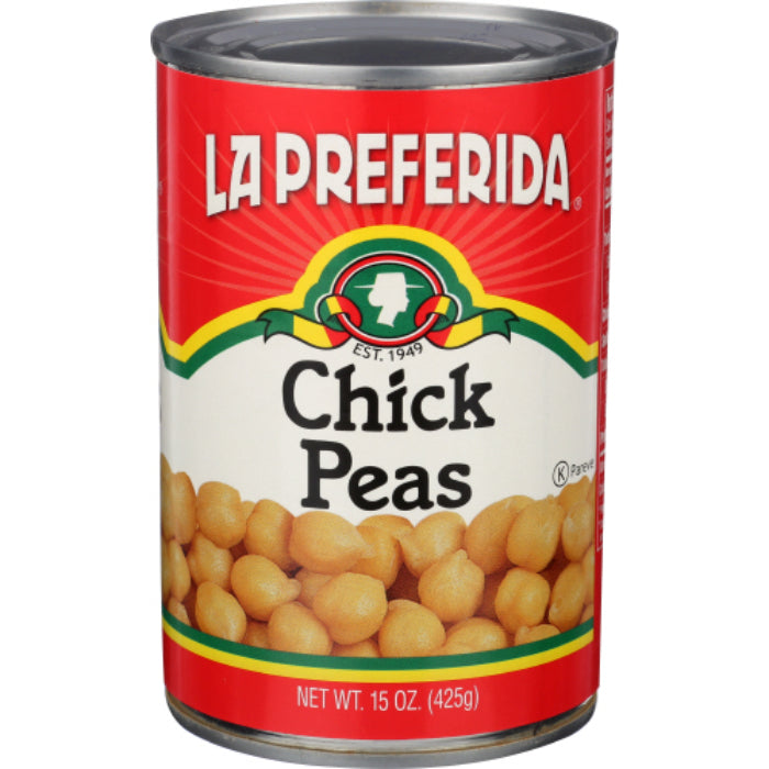 La Preferida Kichererbsenbohnen, 15 Oz – 12er Packung