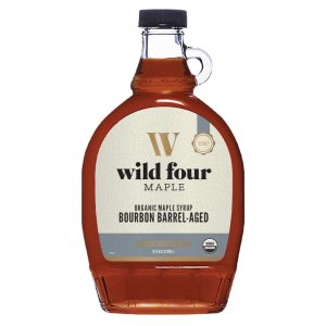 WildFour Bourbon Fass Ahornsirup aus biologischem Anbau