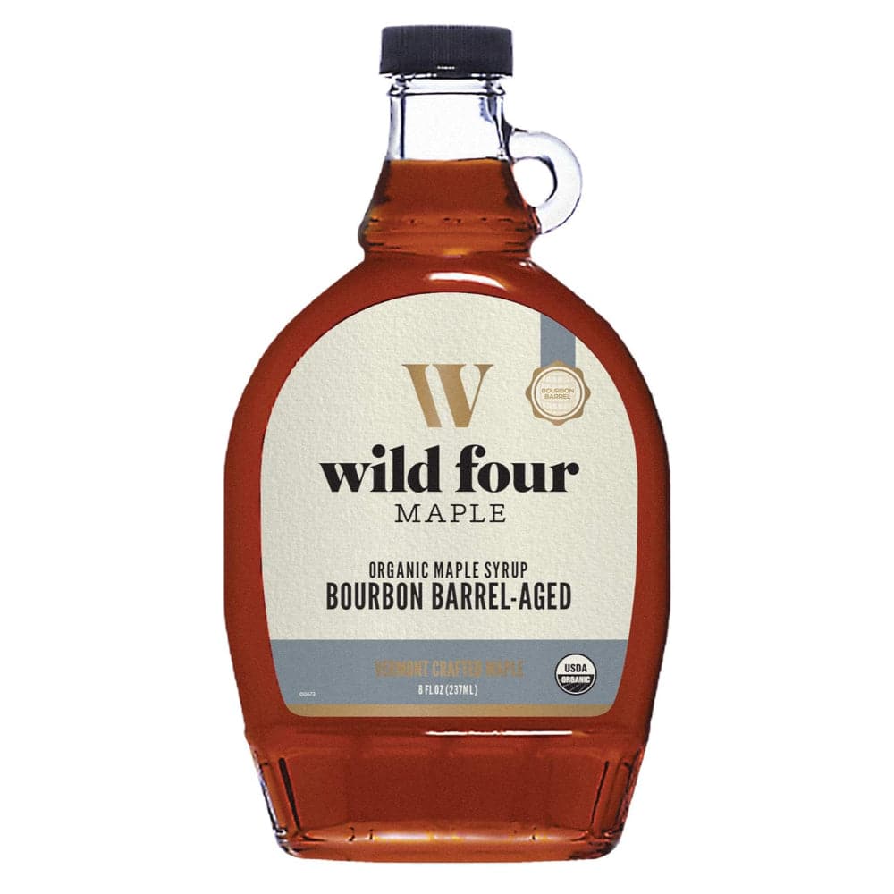 WildFour Bourbon Fass Ahornsirup aus biologischem Anbau