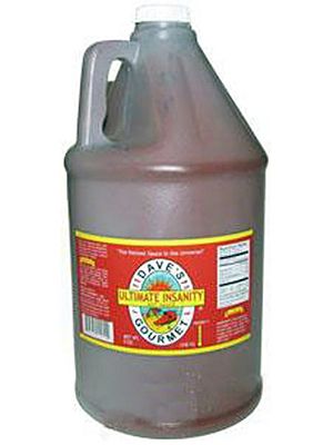 Daves ultimative Wahnsinn Chilisauce Gallone, 128oz
