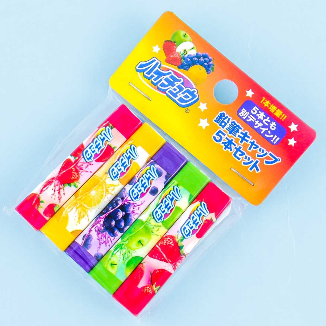 Hi-Chew Original Mischung Bleistift Kappe Set