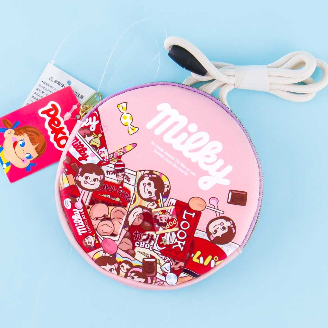 Milky Peko-Chan Snacks Schultertasche
