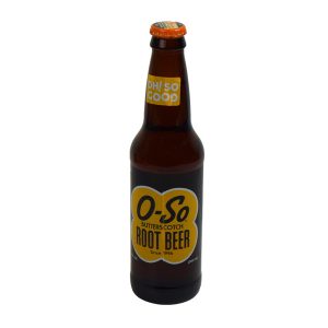 O-so Butterscotch Wurzelbier Soda
