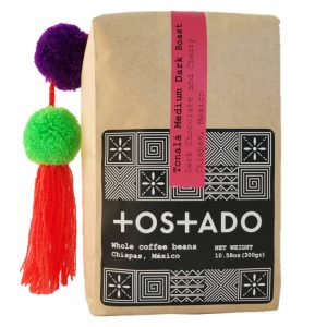 Tostado Tonala Kaffeebohnen (mittlerer dunkler Braten) – 10 Beutel x 10,58 oz