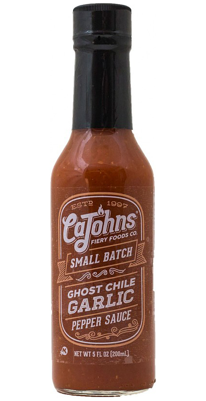 Cajohns kleine Charge Ghost Knoblauch Pfeffersauce