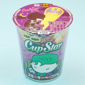 Batman x CupStar Smoky Bacon Instant Ramen Becher