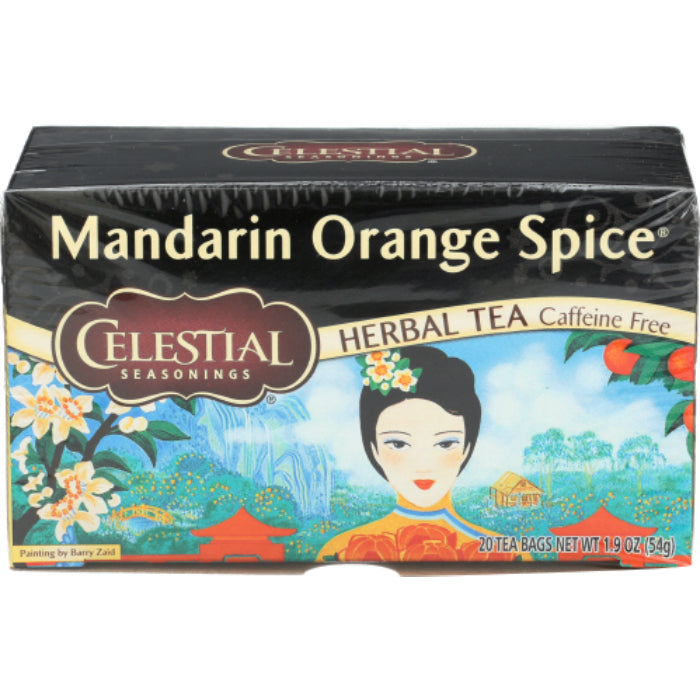Celestial Seasonings Kräutertee Mandarin Orange Gewürz, 20 Beutel – Pac
