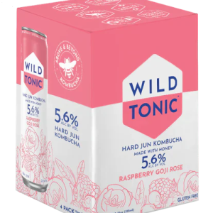 wildes Tonikum – saisonale Kombucha (botanisch), 12 Fl oz. Packung mit 12