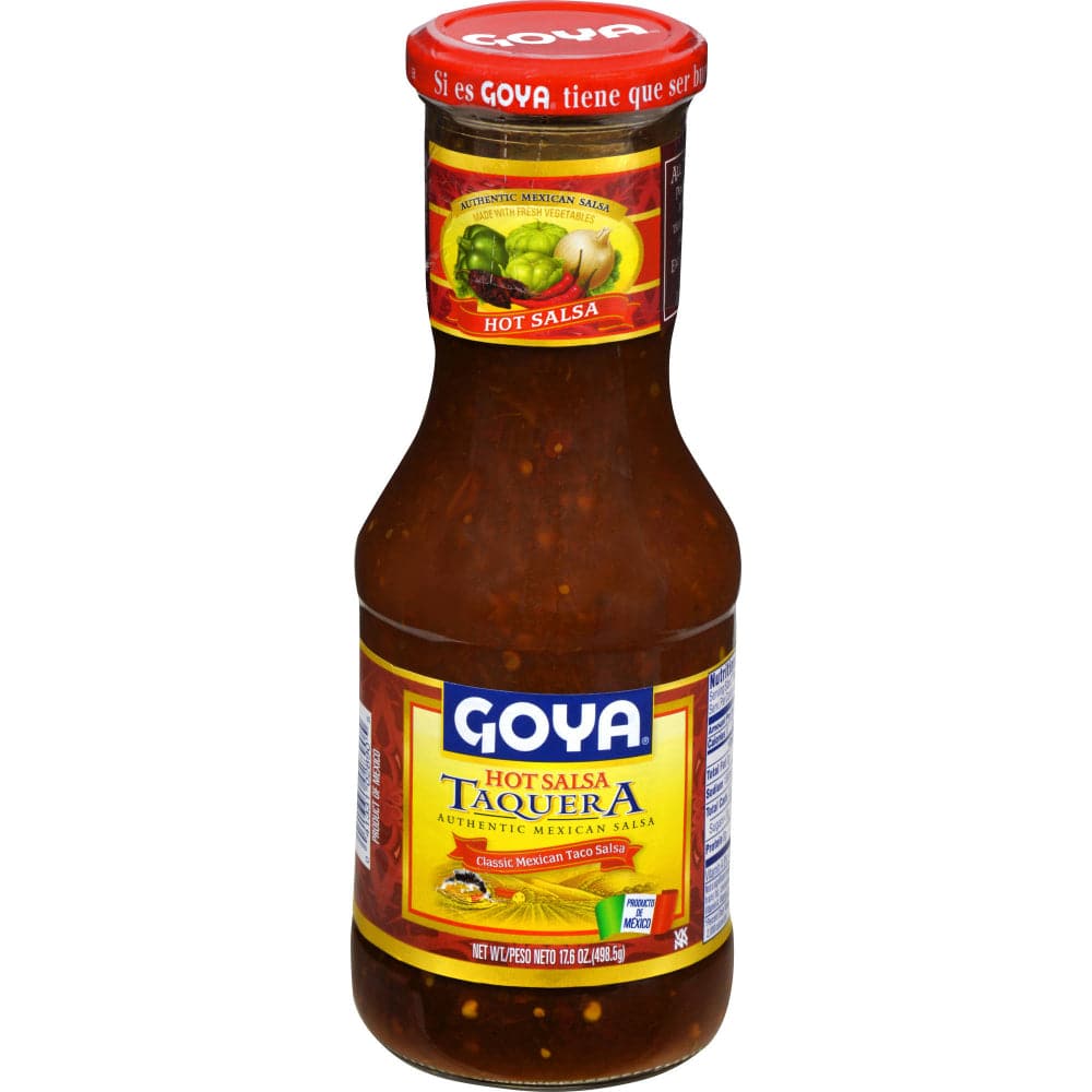 Goya Heiße Salsa Taquera klassische mexikanische Taco Sauce, 17.6 Floz