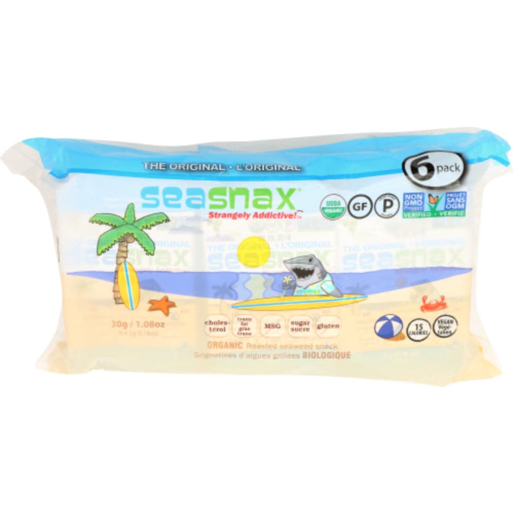 SEA SNAX – Gerösteter Snack-Algen Extra Natives Olivenöl