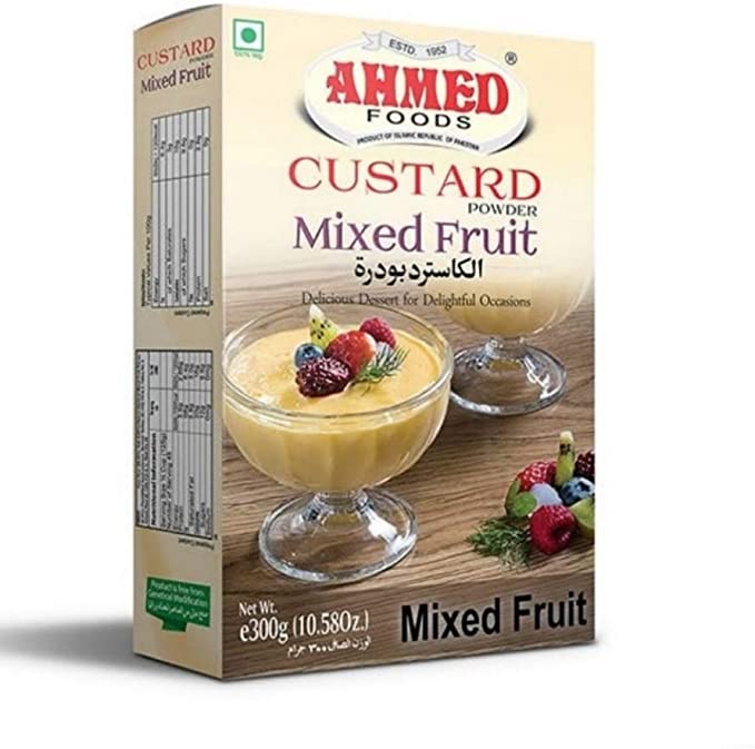 Ahmed Custard Pulver gemischte Frucht 285g