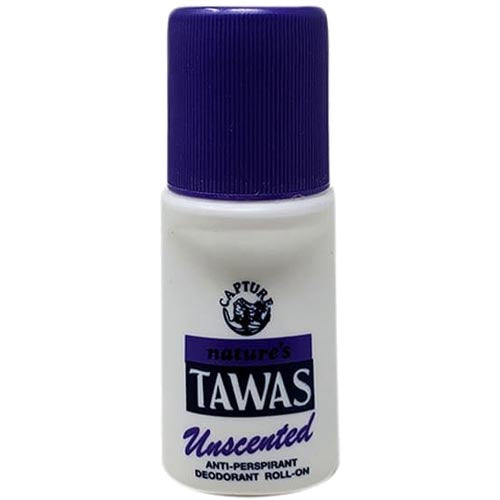 Natures Tawas – UNSCENTED – Anti-Perspirant Deodorant Roll-On – 50 ML