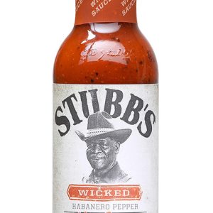 Stubb’s Original Wicked Habanero Pfefferflügelsauce, . – 12oz
