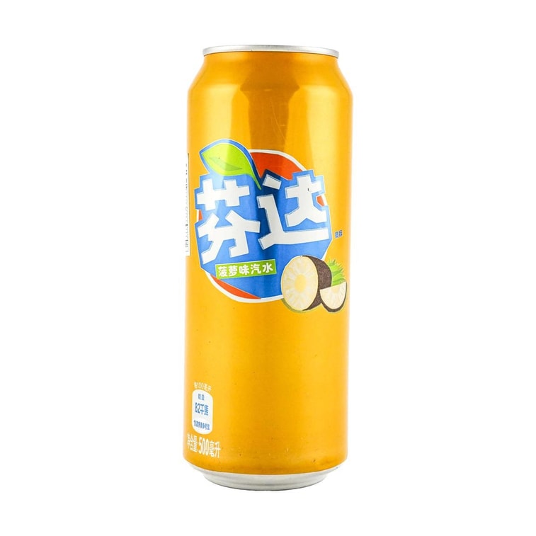Fanta Ananas Geschmack Funkelndes Wasser