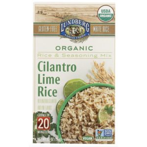 Lundberg Cilantro Lime Reis, 5,5 Unzen