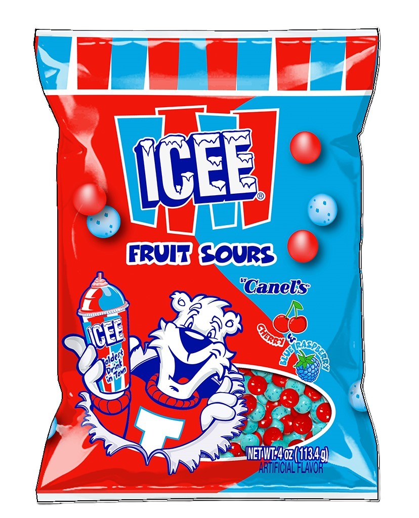 Icee Frucht saure Bonbons – 4 Unzen