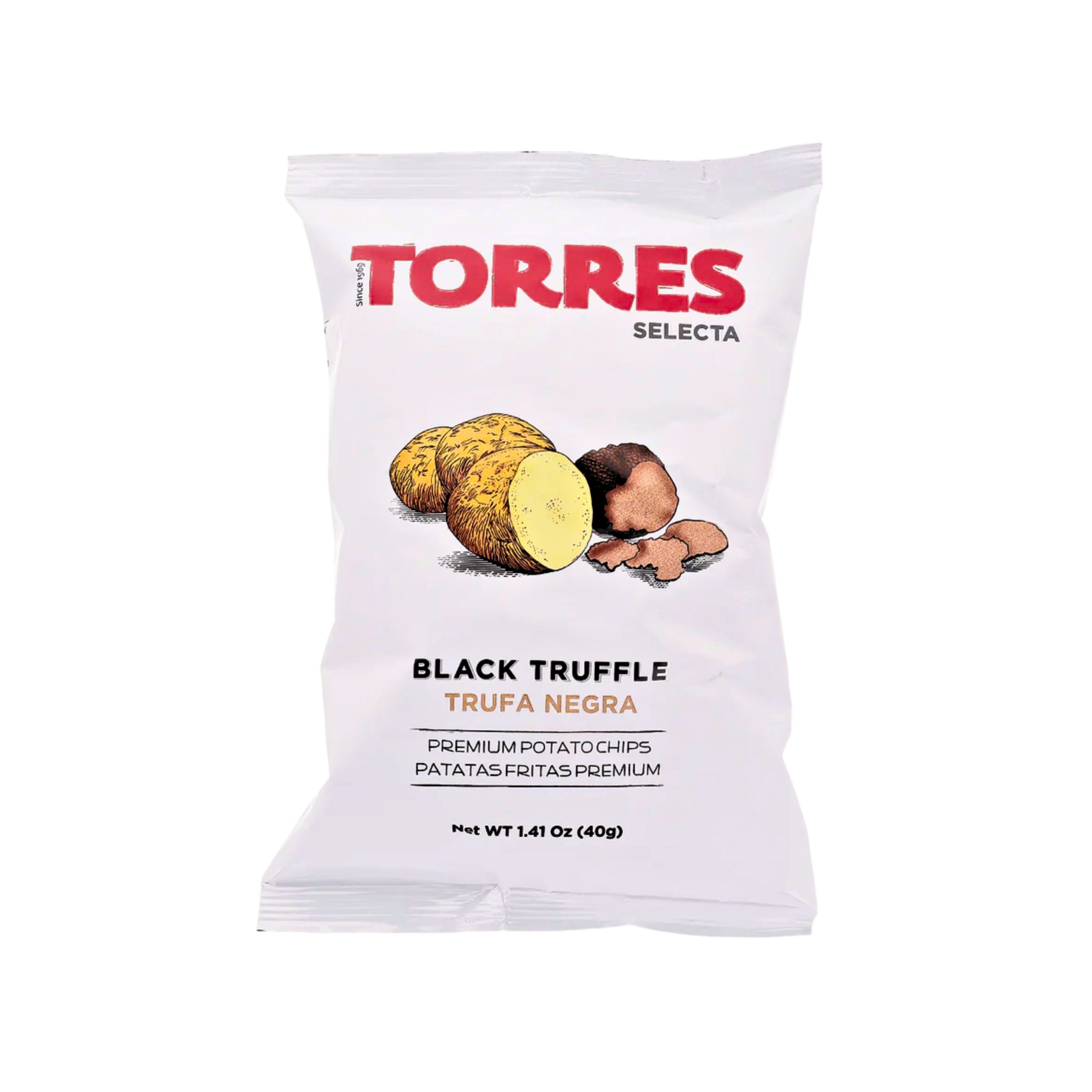 Torres Selecta Kartoffelchips Schwarzer Trüffel (Spanien)
