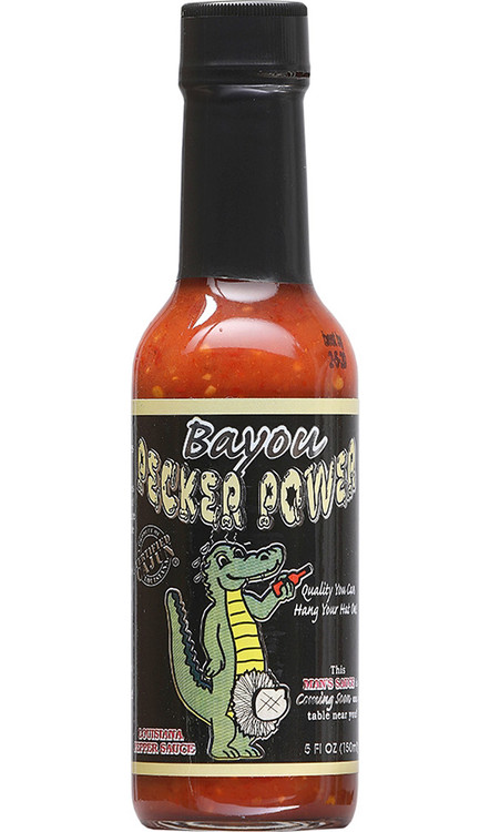 Bayou Pecker Power Chilisauce, 5oz