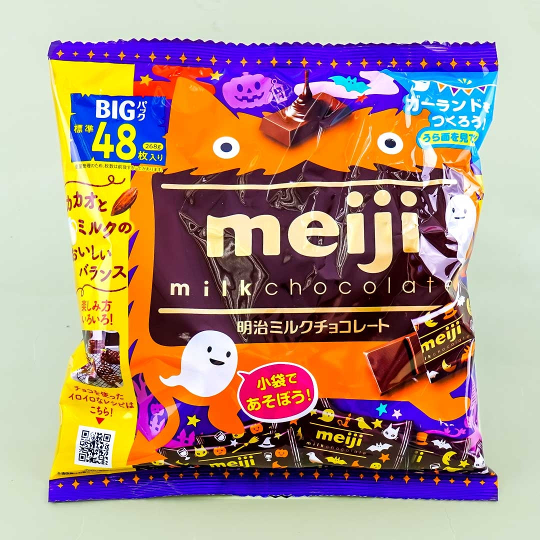 Meiji Milchschokolade Halloween groß Packung