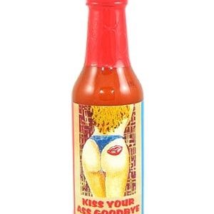 Kiss Your Ass Goodbye scharfe Sauce. – 5oz