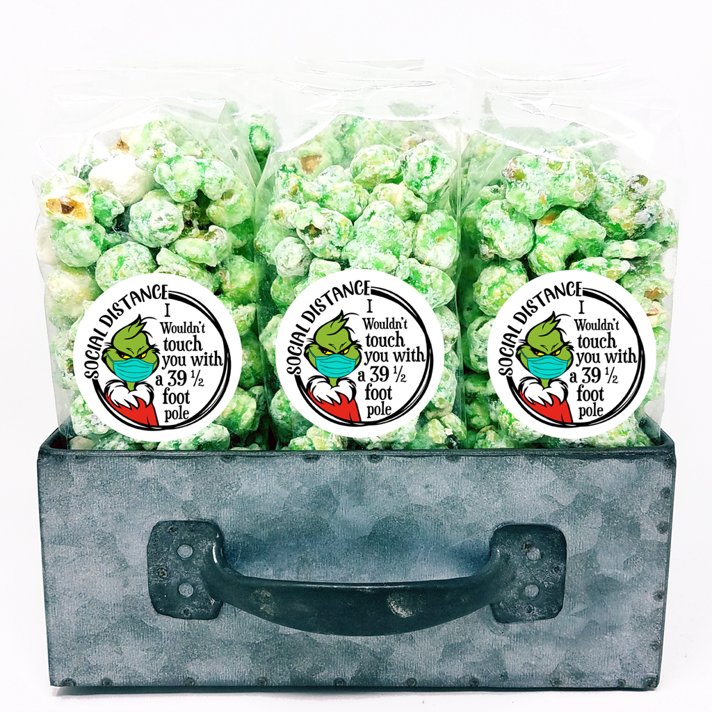 Popcorn Geschenktüten – Social Distance Grinch