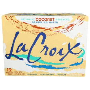 La Croix – sprudelnd Wasser Kokosnuss, 144 fl oz (12-Pack) | 2er-Pack