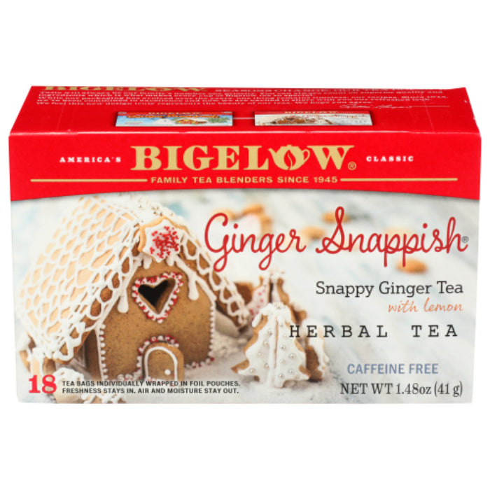 Bigelow Ingwer Snappish Tee, 1,48 oz – Packung mit 6 Stück