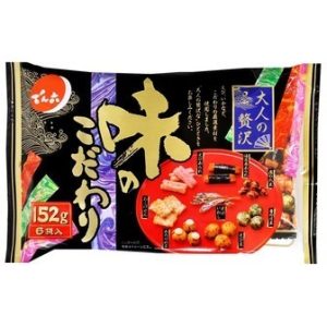 Denroku “Aji no Kodawari, Reis Cracker Mischung – 152g