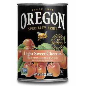 Oregon Cherry Light Süß gepumpt 15 Unzen – Packung mit 8