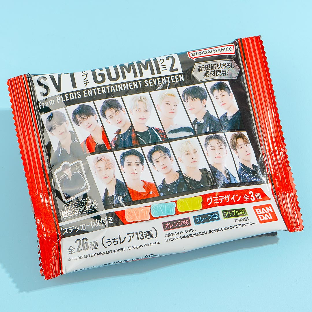 Bandai SVT GUMMI 2 Gummy Süßigkeiten mit Aufkleber