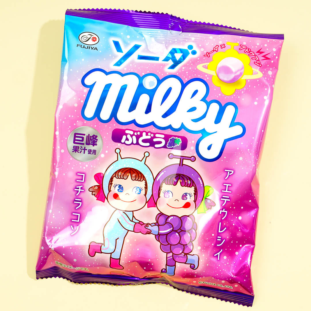 Milky Peko-Chan Soda Süßigkeiten – Traube