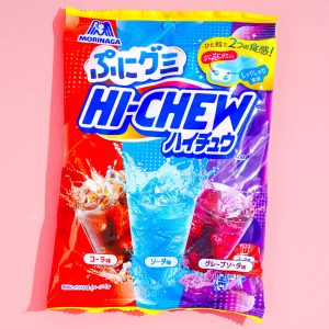 Hi-Chew Puni Fruchtgummi weich und kaubar Süßigkeiten – verschiedene Getränke