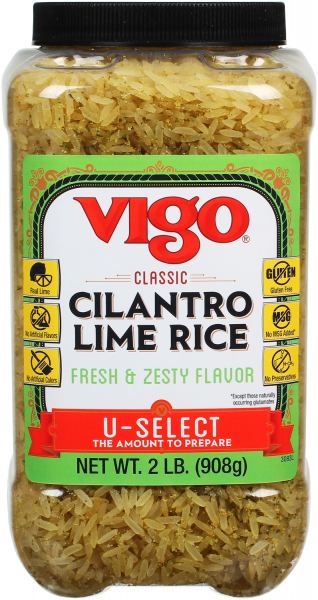 Vigo Reis Cilantro Limette 2 lb – Packung mit 4