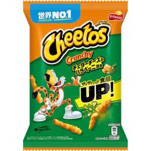 Cheetos knusprig Cheddar Käse und Jalapeno