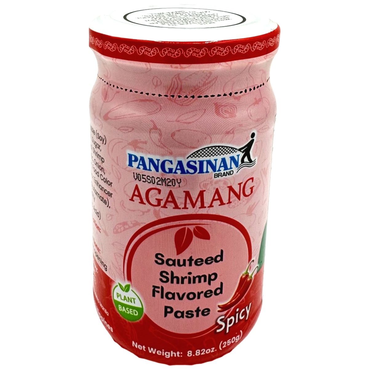 Pangasinan – Pflanzlich – Geschälte Garnelenpaste – Heiß – 8,8 OZ
