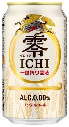 Kirin, Japanisch Alkoholfrei, Biergeschmacksgetränk, “Zero Ichi”, 350ml
