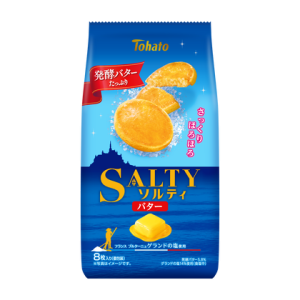 Tohato, SALTY, Butterkekse, 8 Stück