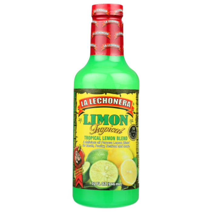 La Lechonera – Tropischer Zitronensaft, 32 Oz – Packung mit 12 Stück
