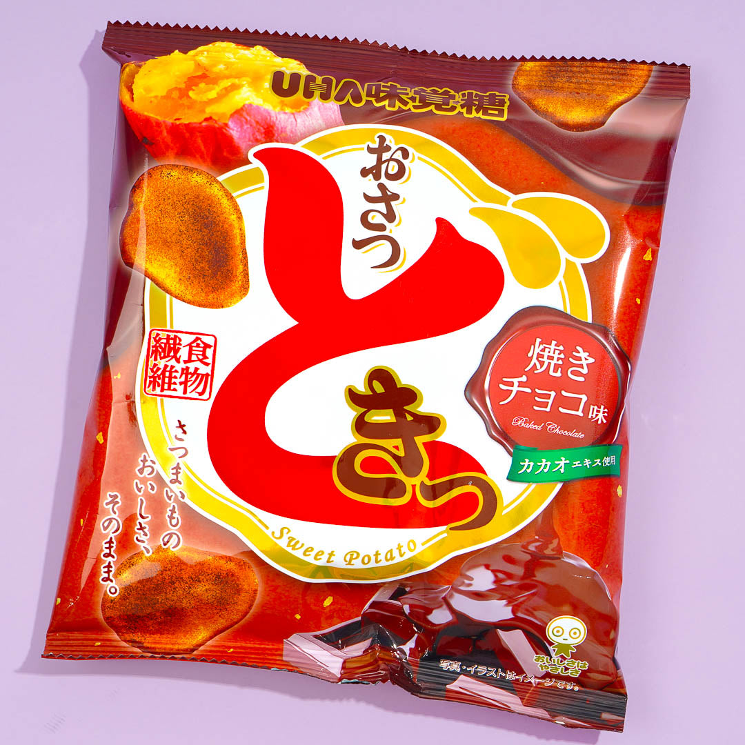 UHA Mikakuto Süßkartoffelchips – Schokolade