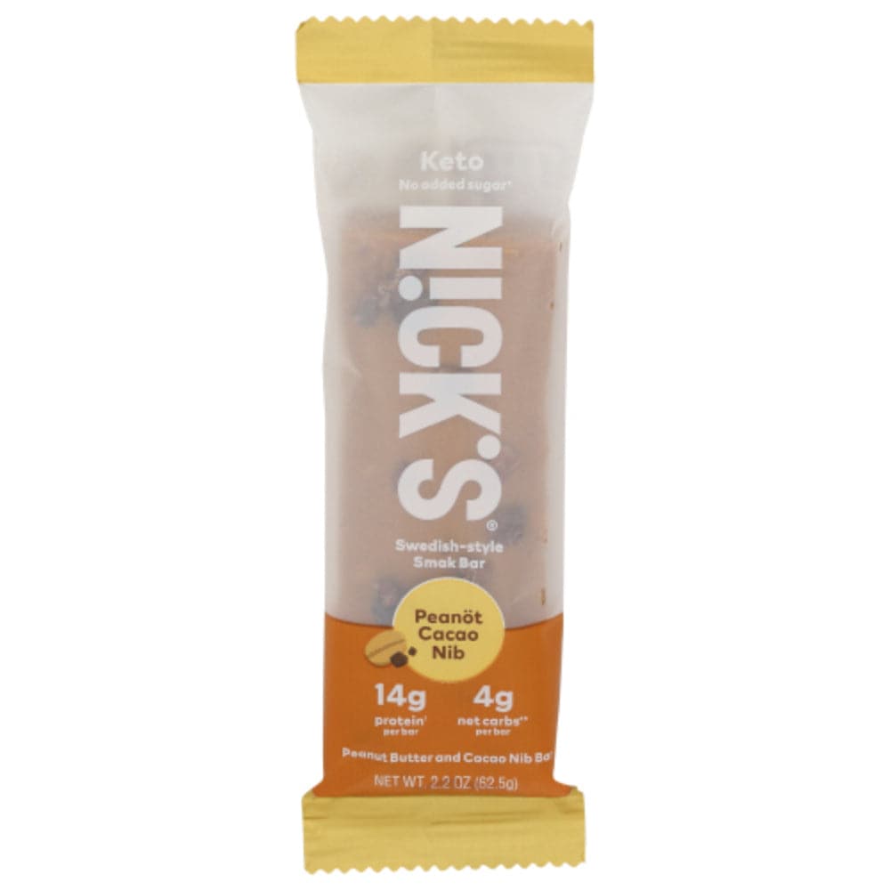 NICKS – SMAK BAR PEANOT CACAO Nib 8PK 2.2 OZ – (Packung mit 8)