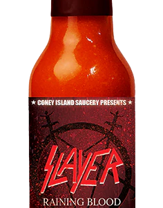 Coney Island Saucery Slayer Raining Blood scharfe Sauce