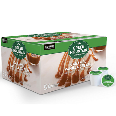Grün Mountain Kaffee Karamell Vanille Creme K-Cup Pods, 54 ct