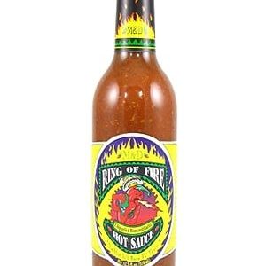 Ring aus Feuer Chipotle Knoblauch scharfe Sauce, 12.5oz.