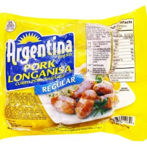 Argentinien Marke – Schweinefleisch Longanisa (Gehärtete Schweinewurst) – Regular – 12 OZ