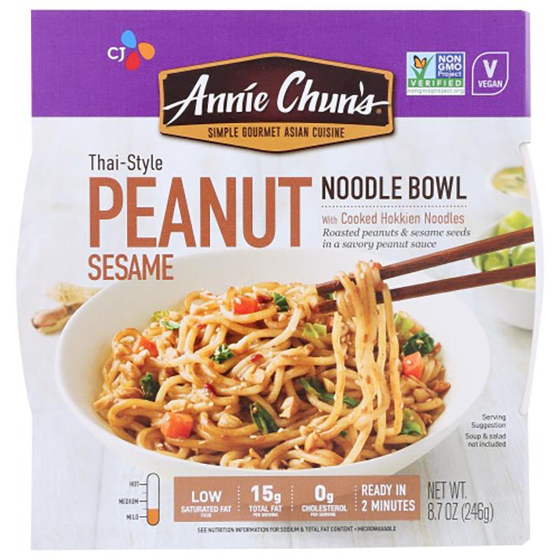 Annie Chun's – Erdnuss Sesam Nudelschale, 8,7 oz