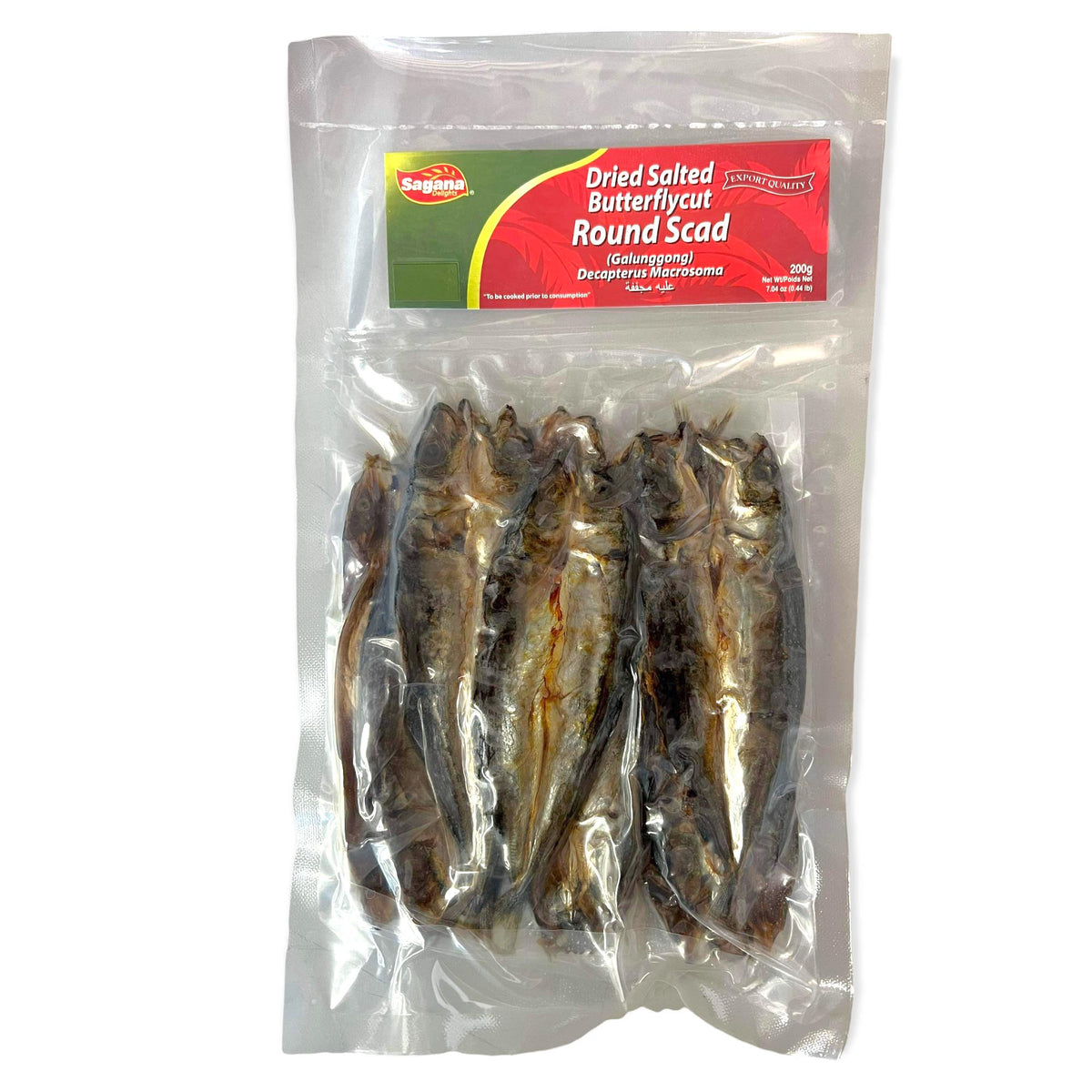 Sagana – Getrocknete Runde Scad (Galunggong) – 200 G