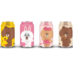 Linefriends Ramune sprudelnd Wasser {jeweils 1}