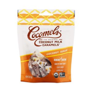 Cocomels, Kokosmilchkaramelle, Kokoszucker, 3 Unzen Packung mit 6