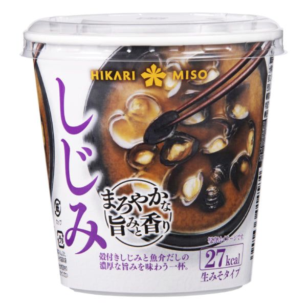 Hikari Cup Miso Suppe Shijimi Clam Authentische japanische Instant-Suppe – Tokyo Snack Land